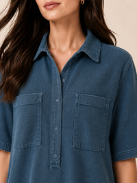 The Out & About Maxi-SoftTerry™- Vintage Bleu