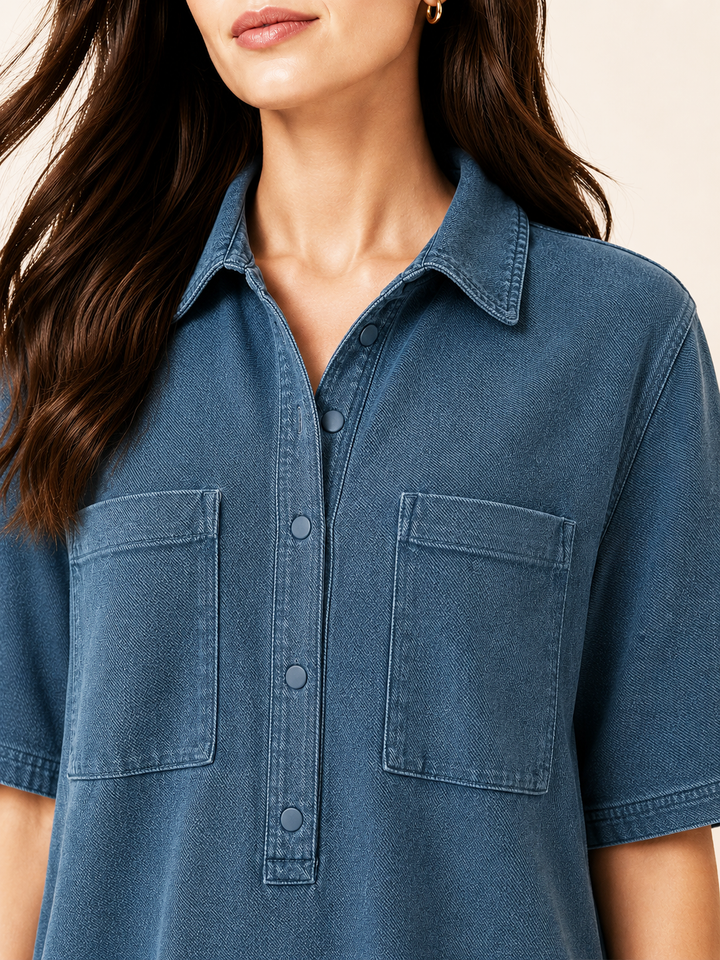 The Out & About Maxi-SoftTerry™- Vintage Bleu