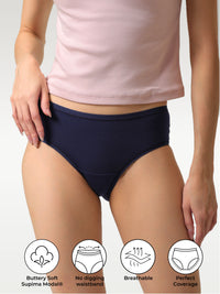 5-Pack Supima® Modal Brief Nessies-Cozy Navy