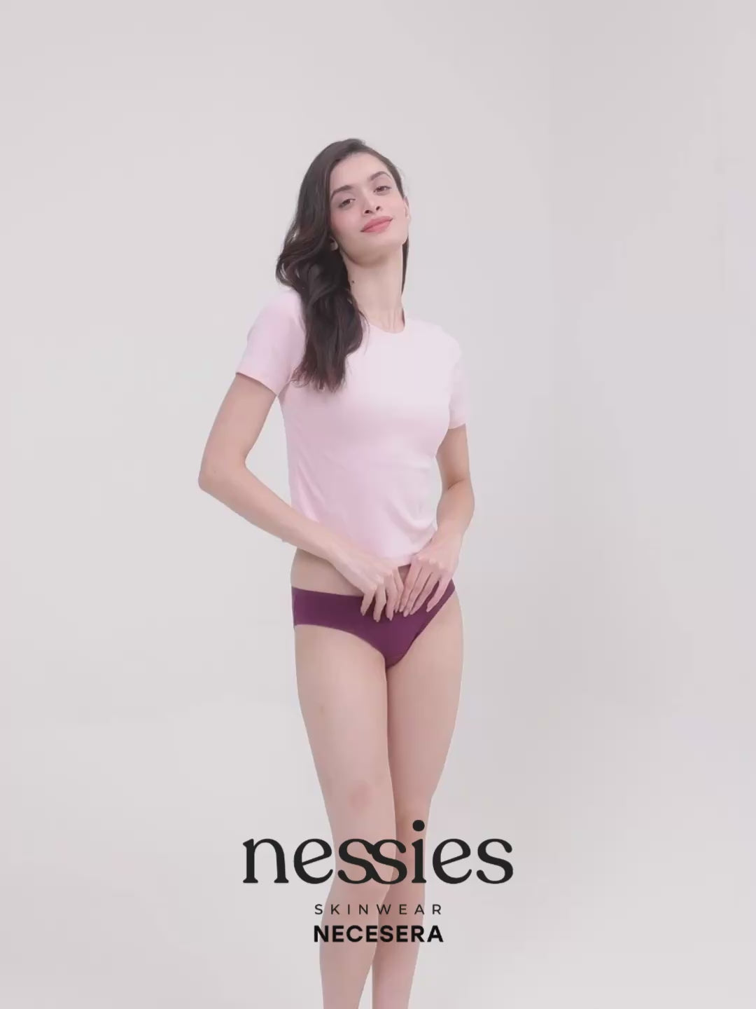 Set of 5 Hipster - Soothing Ruby Supima Modal Nessies