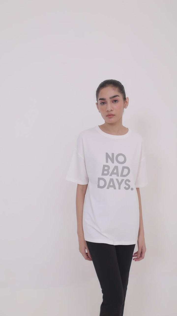 AirSupima® OffWhite Oversized Tee