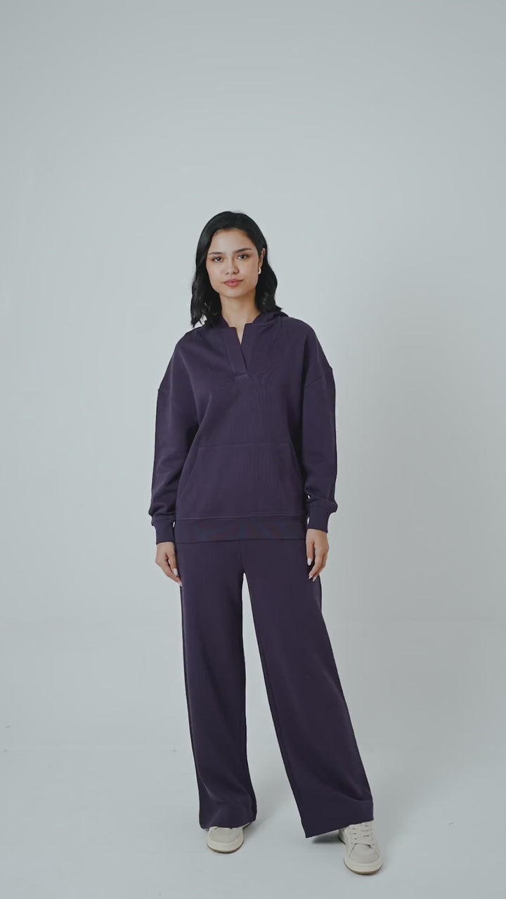 Bordeaux Oversized Hoodie