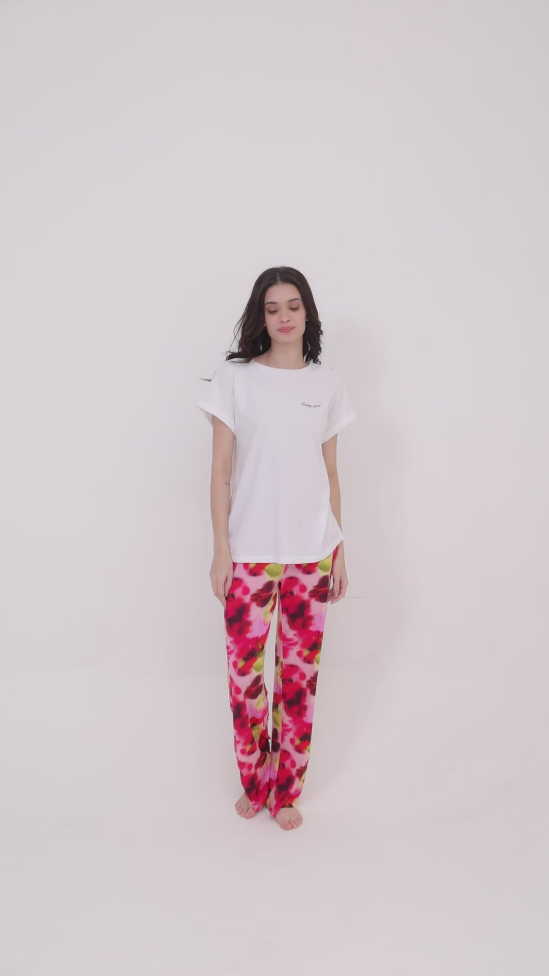 Buttery-Soft Floral Pajama Set