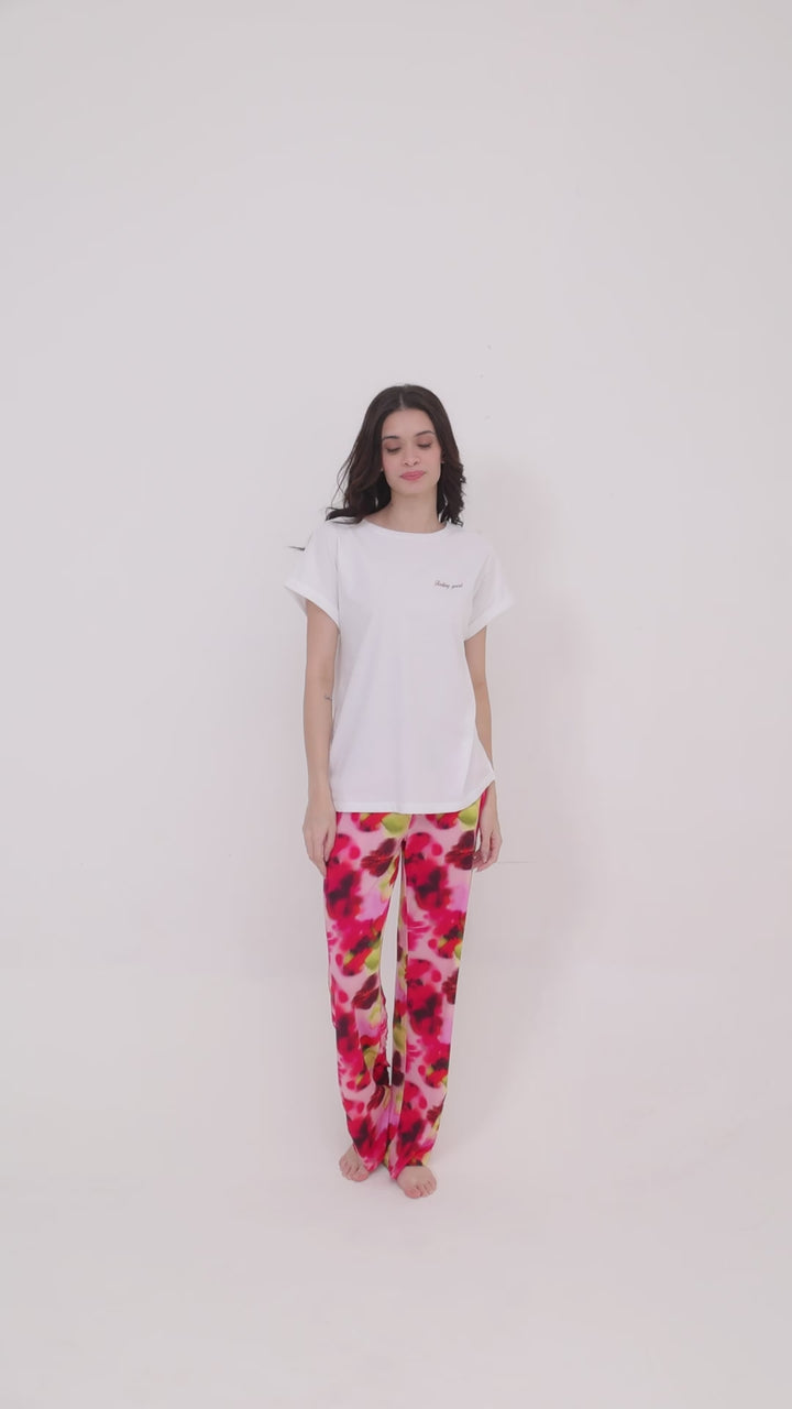 Buttery-Soft Floral Pajama Set