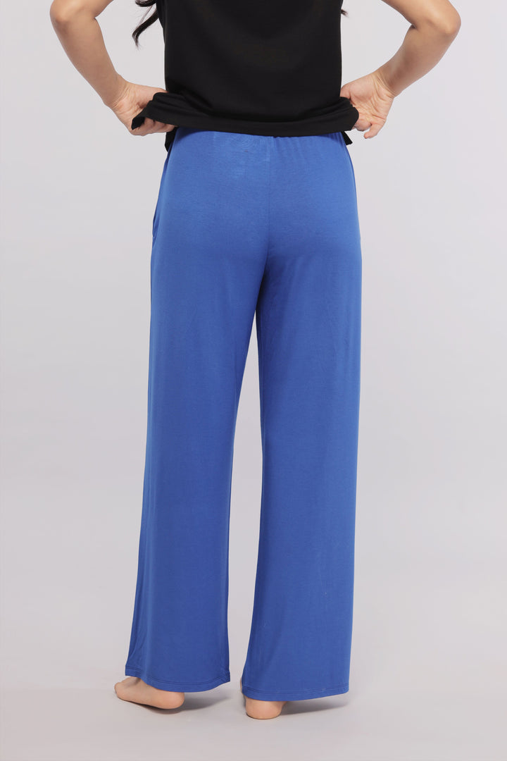 True Blue Flared Lounge Pant for comfortable, stylish relaxation.