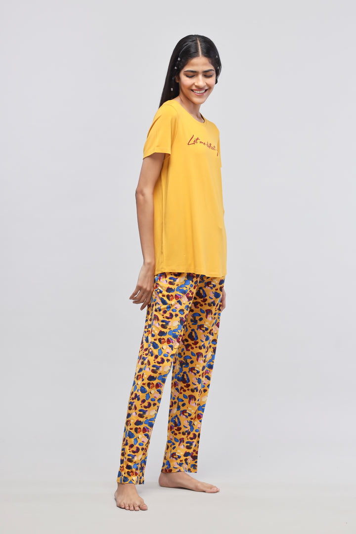 Leopard Print Pajamas