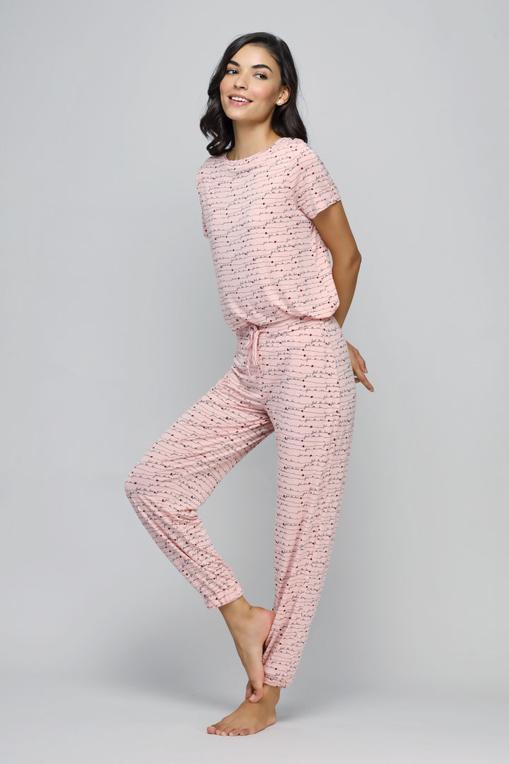 Feel The Love Cuff Pajamas