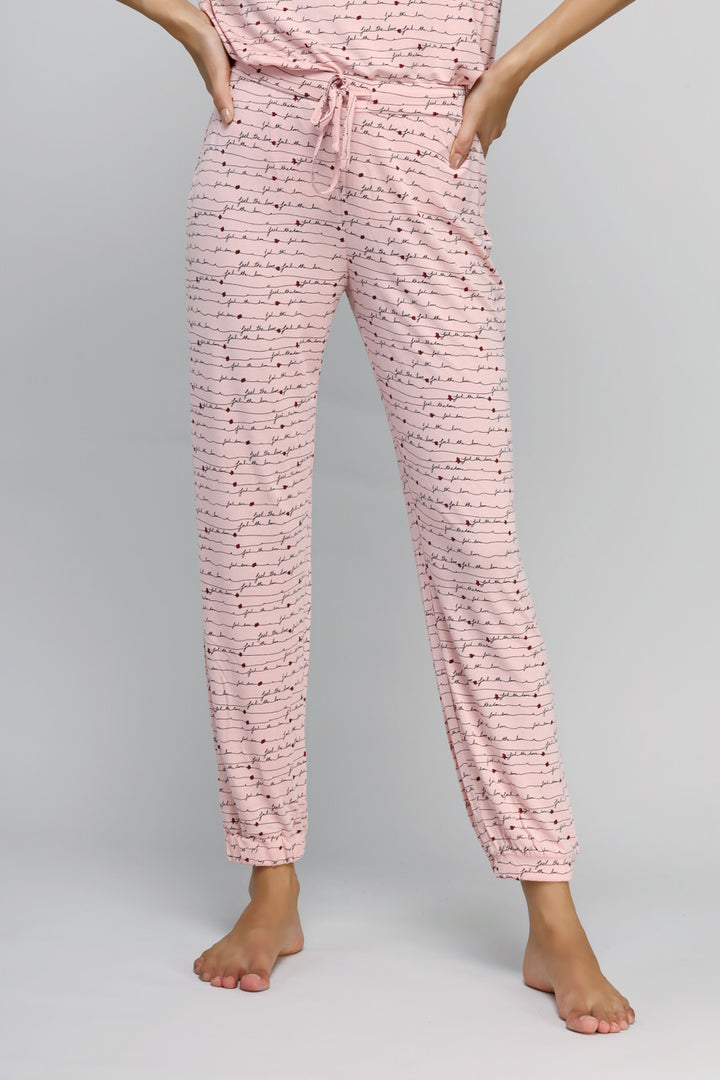 Feel The Love Cuff Pajamas.