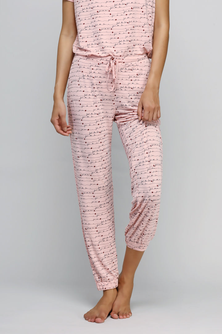 Feel The Love Cuff Pajamas