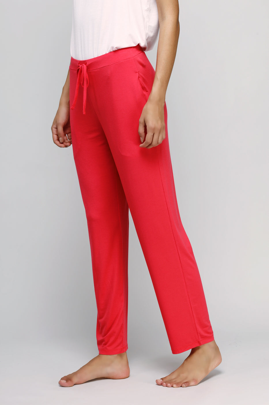 Love Red Straight Lounge Pant