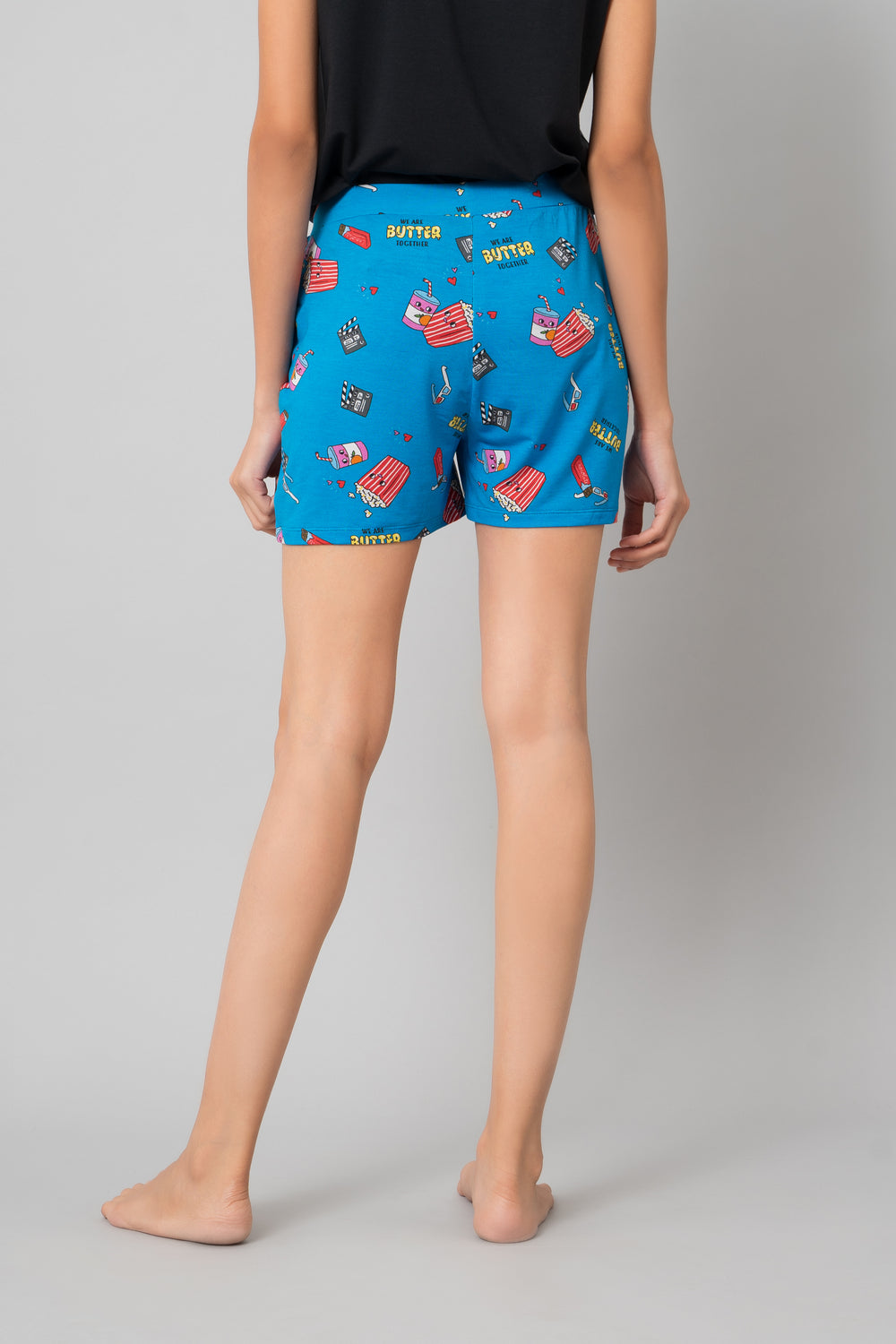 Everyday Black Shorts Set