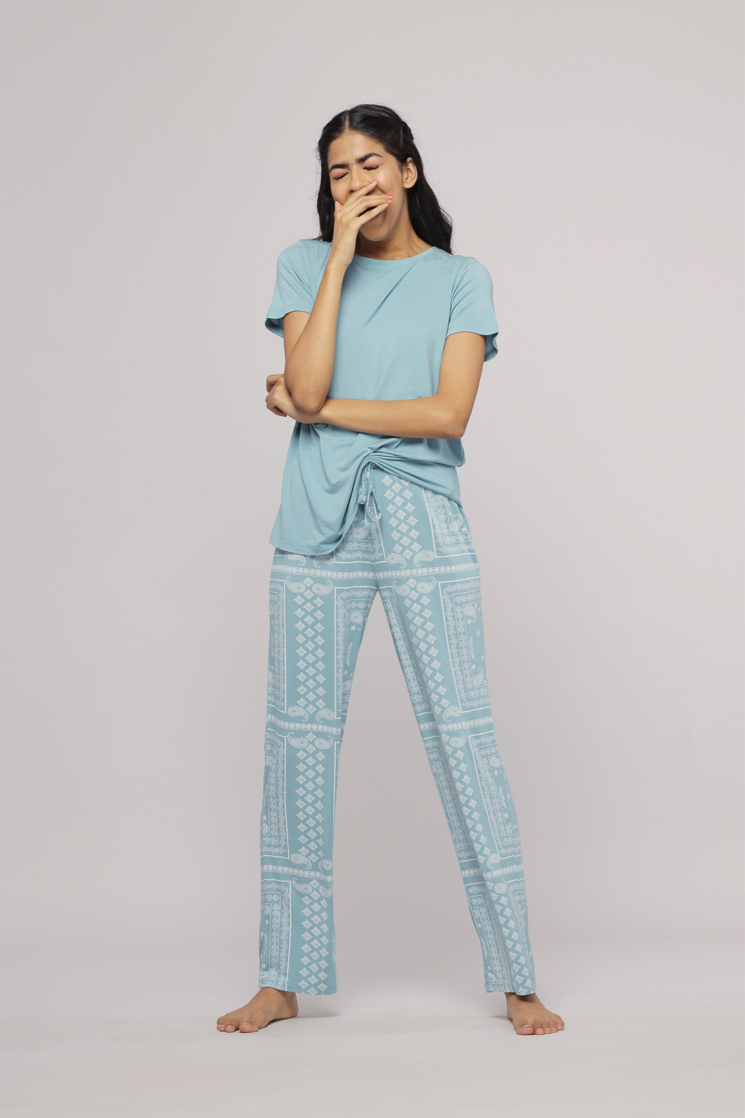 Geometric Paisley Pajamas