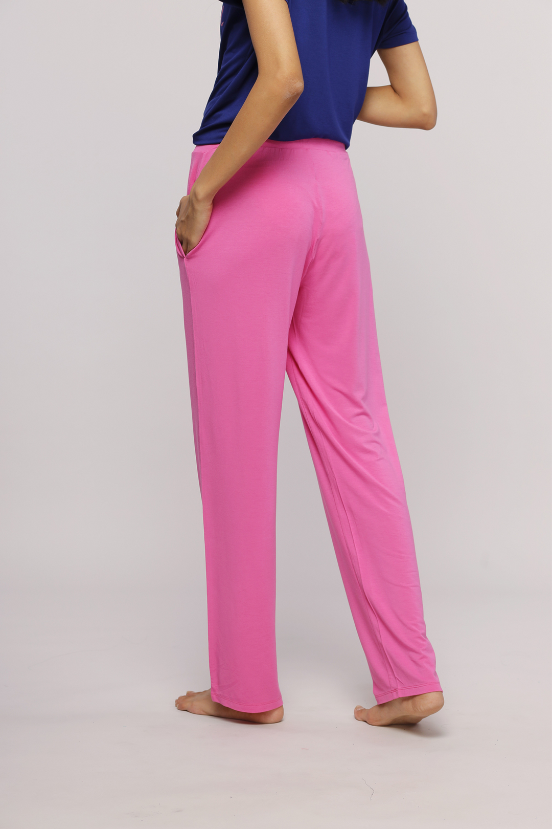 Glam Pink Straight Pajamas