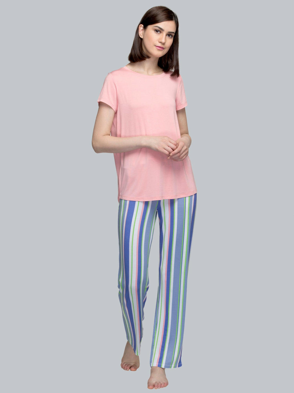 Stripey Pajama Set