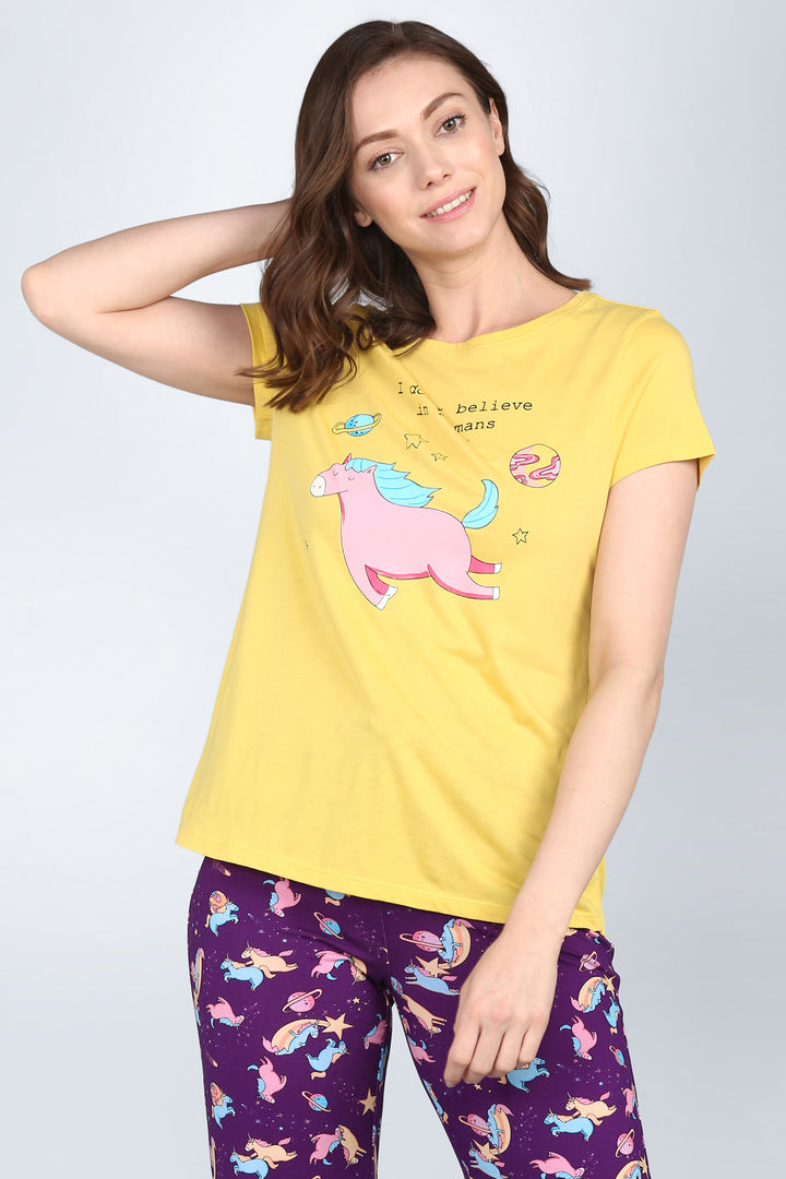 Spaced out Unicorns Top
