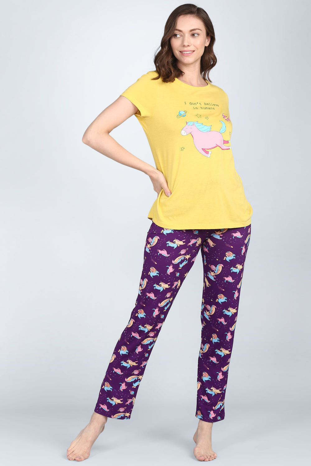 Spaced Out Unicorn Pajamas