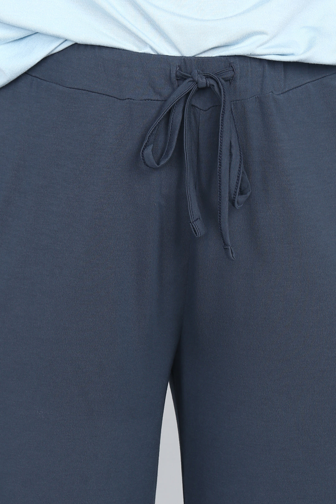 Ombre Blue Lounge Pant with adjustable drawstring waistband.