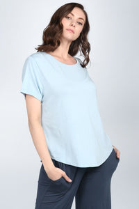 Sky Blue Top.