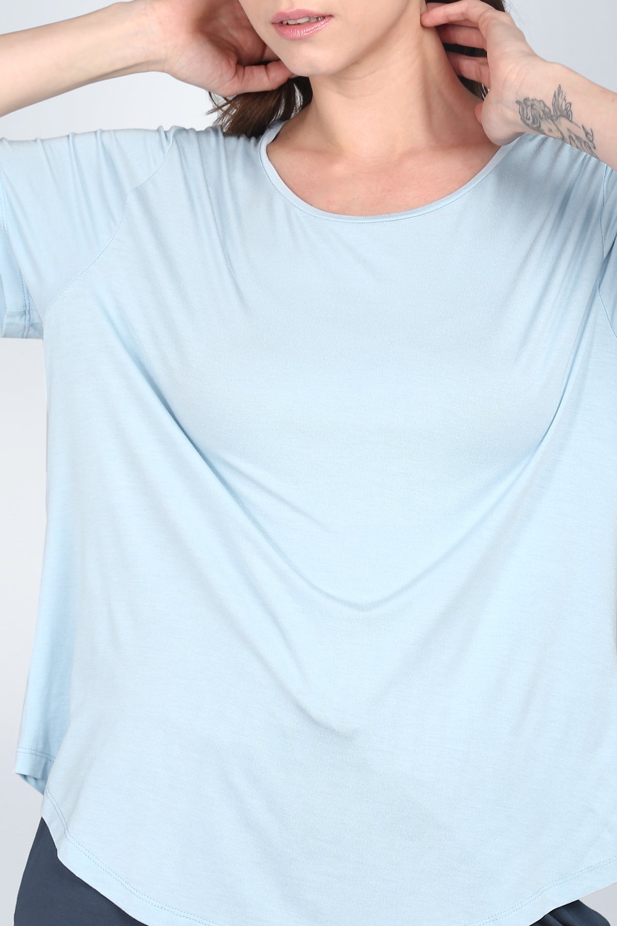 Sky Blue Top.
