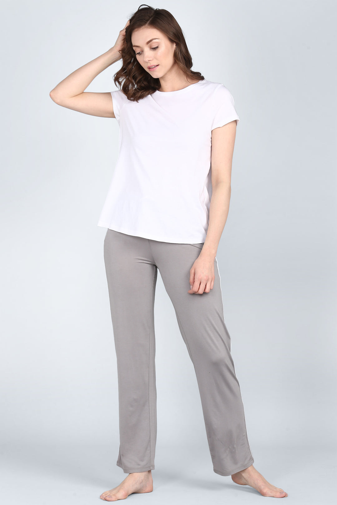 Deep Grey Pajama Set