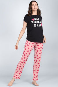 Nap Queen Pajamas: Cute sleepwear featuring a fun nap-themed graphic.