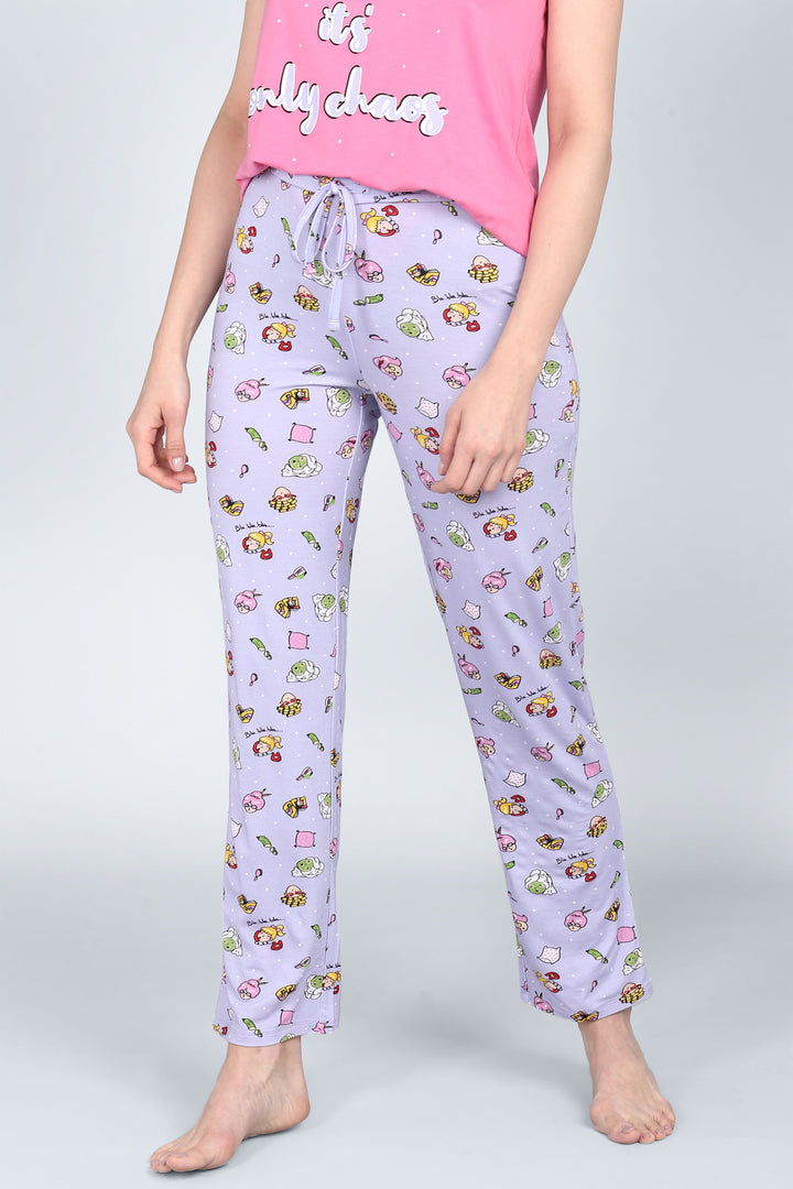Thank You, Next Pajamas with playful cartoon prints for cozy nights.