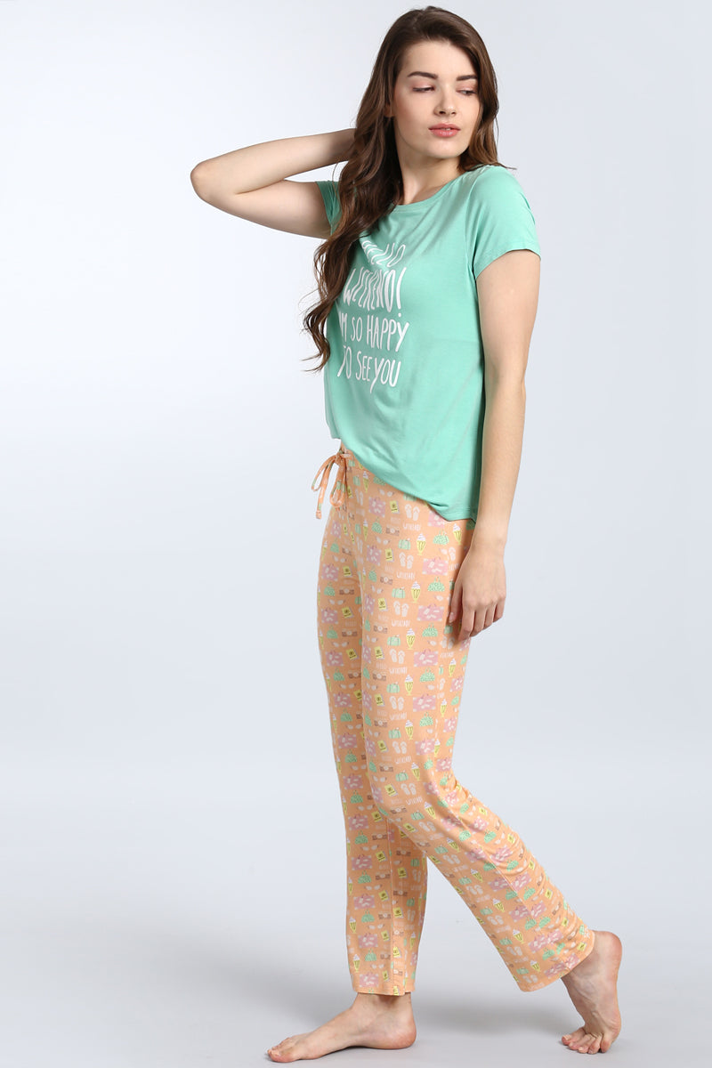 Hello Weekend Pajama Set