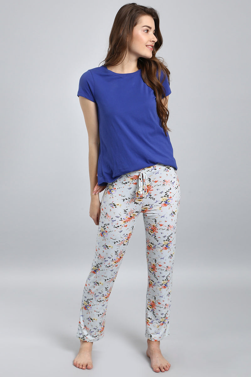 Delicate Floral Pajama Set