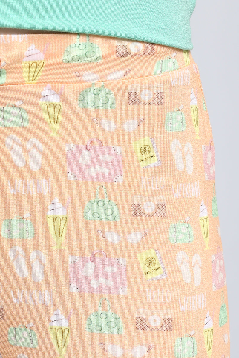 Dreamy Weekend Shorts Set