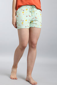 Berry Blast Shorts with colorful fruit pattern perfect for summer.