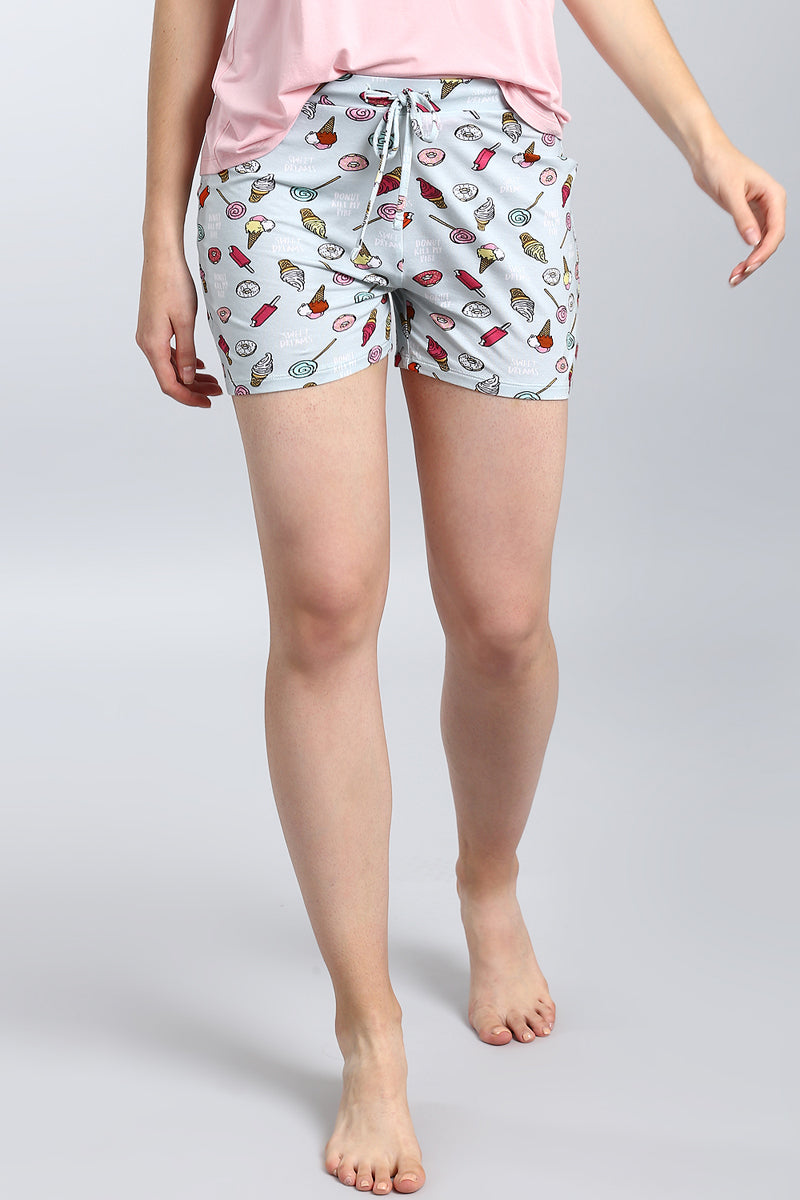 Donut Kill My Vibe Shorts Set