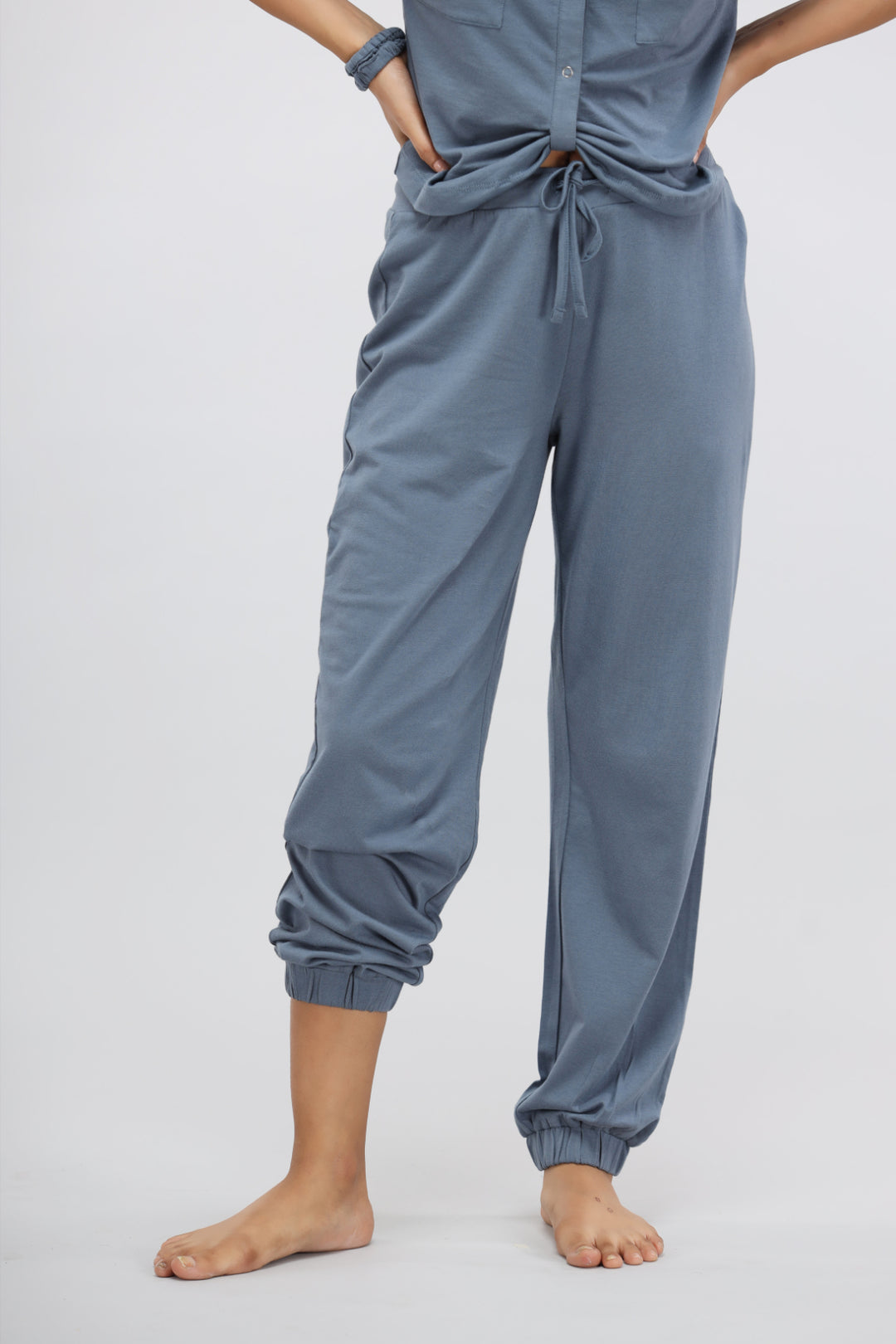 China Blue Supima® Cuffed Pajama