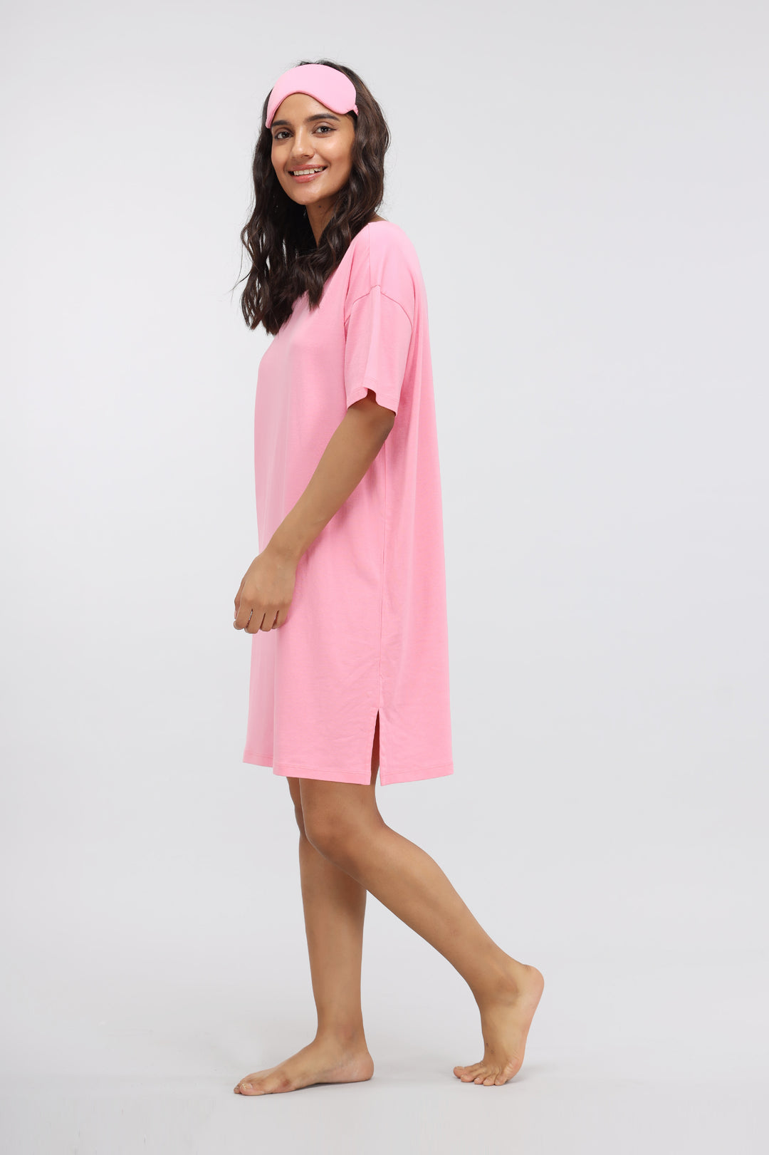 Sachet Pink Supima® T-Shirt Dress