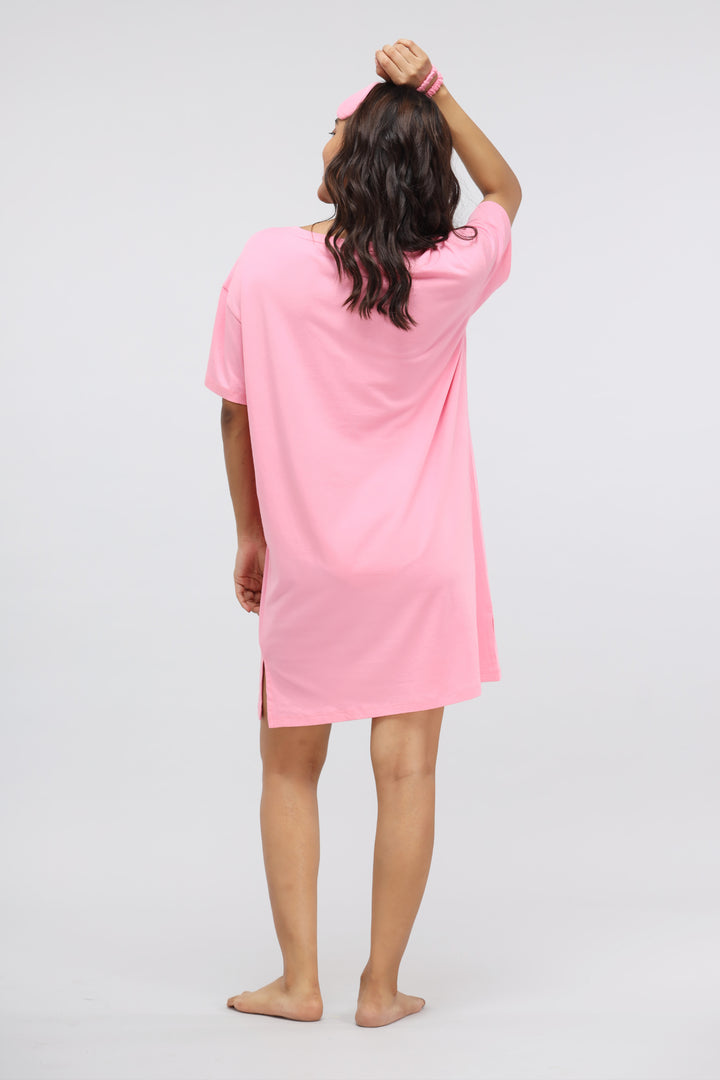 Sachet Pink Supima® T-Shirt Dress