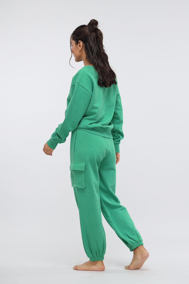 Green Bee Comfy Jogger Set for cozy and stylish loungewear.