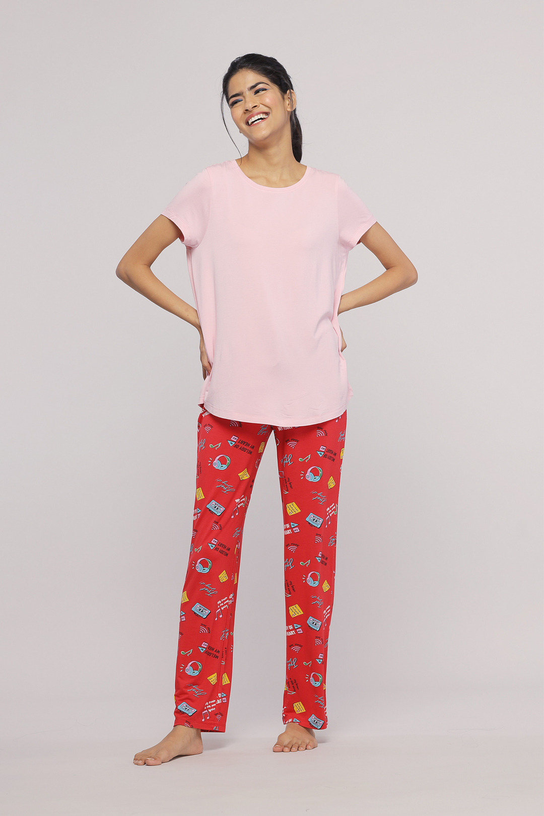 Pink Mist Pajama Set