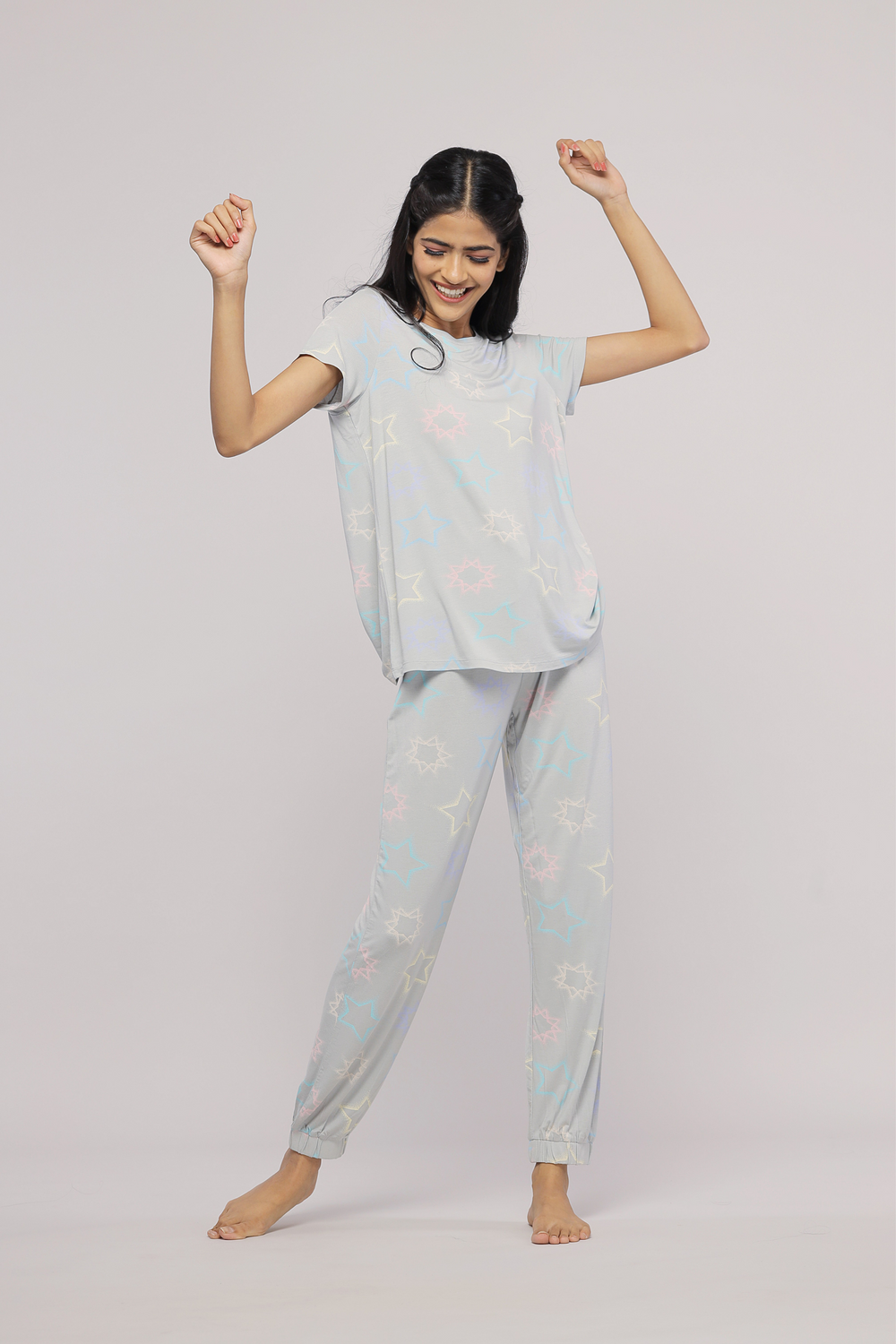 Starlit Cuffed Pajamas