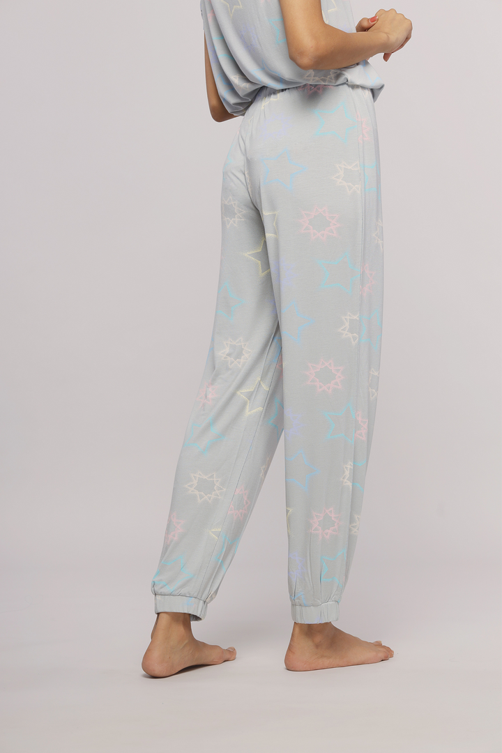 Starlit Cuffed Pajama Set