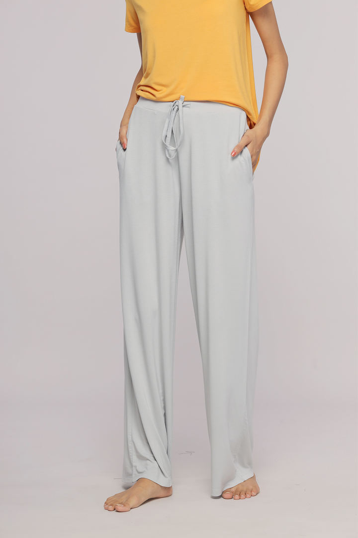 Zen Grey Flared Pajama Set